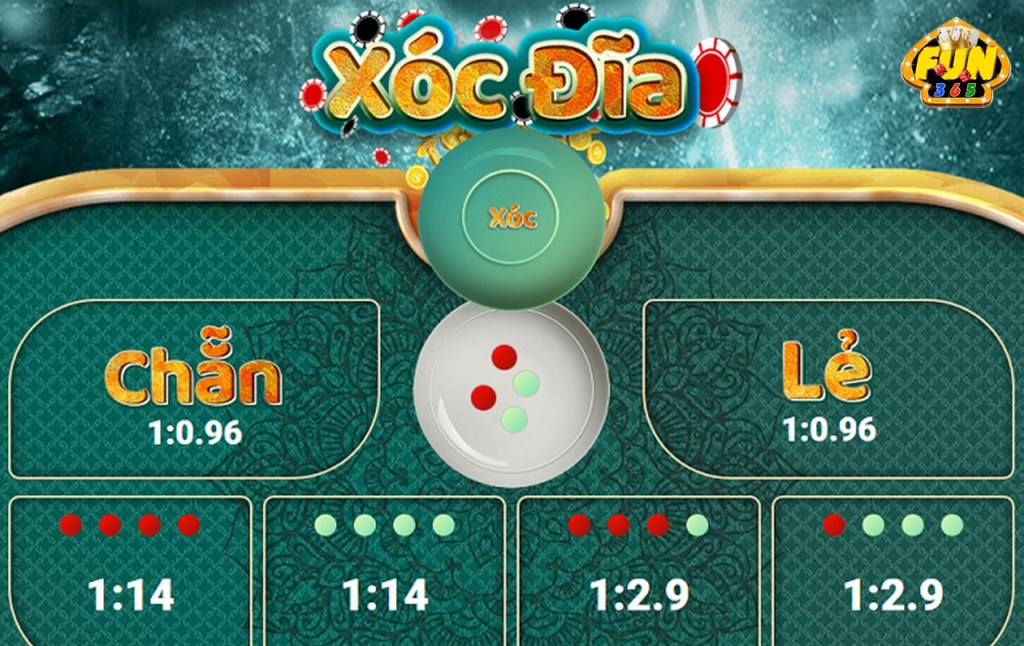 Bốn nút cùng màu ở game xóc đĩa và câu chuyện đổi đời